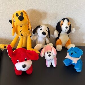 Pink Puppy Plush Stuffed Animal - Soft Pink Cuddly Toy